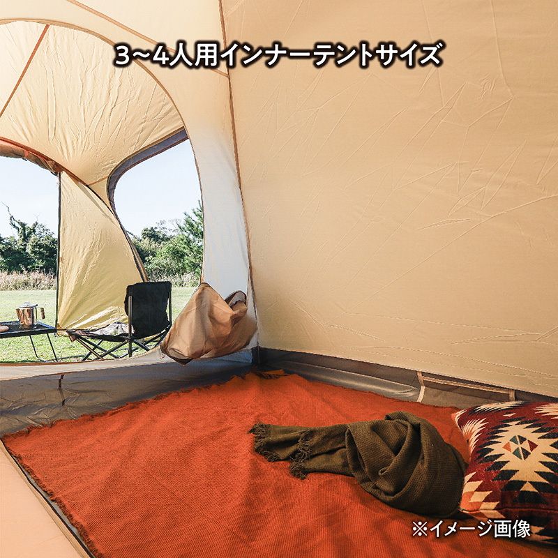 TENTFACTORY ドームテント(4人用) TENT FACTORY(テントファクトリー