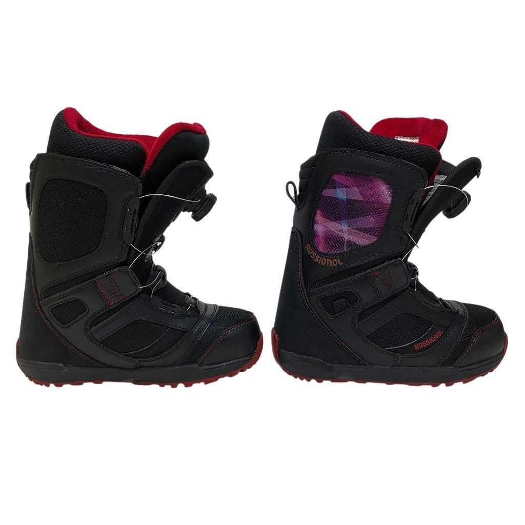 数回着用 キッズ レディース23cm ROSSIGNOL DIVA BOAブーツ 数回着用