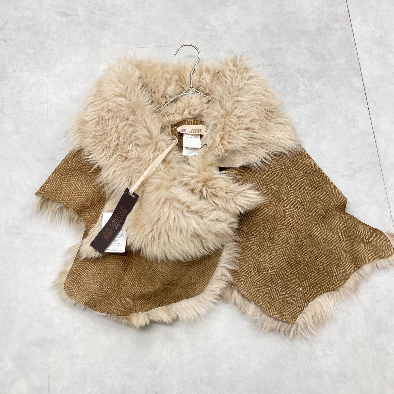 KARL DONOGHUE カールドノヒュー ムートンストール マフラー ショール