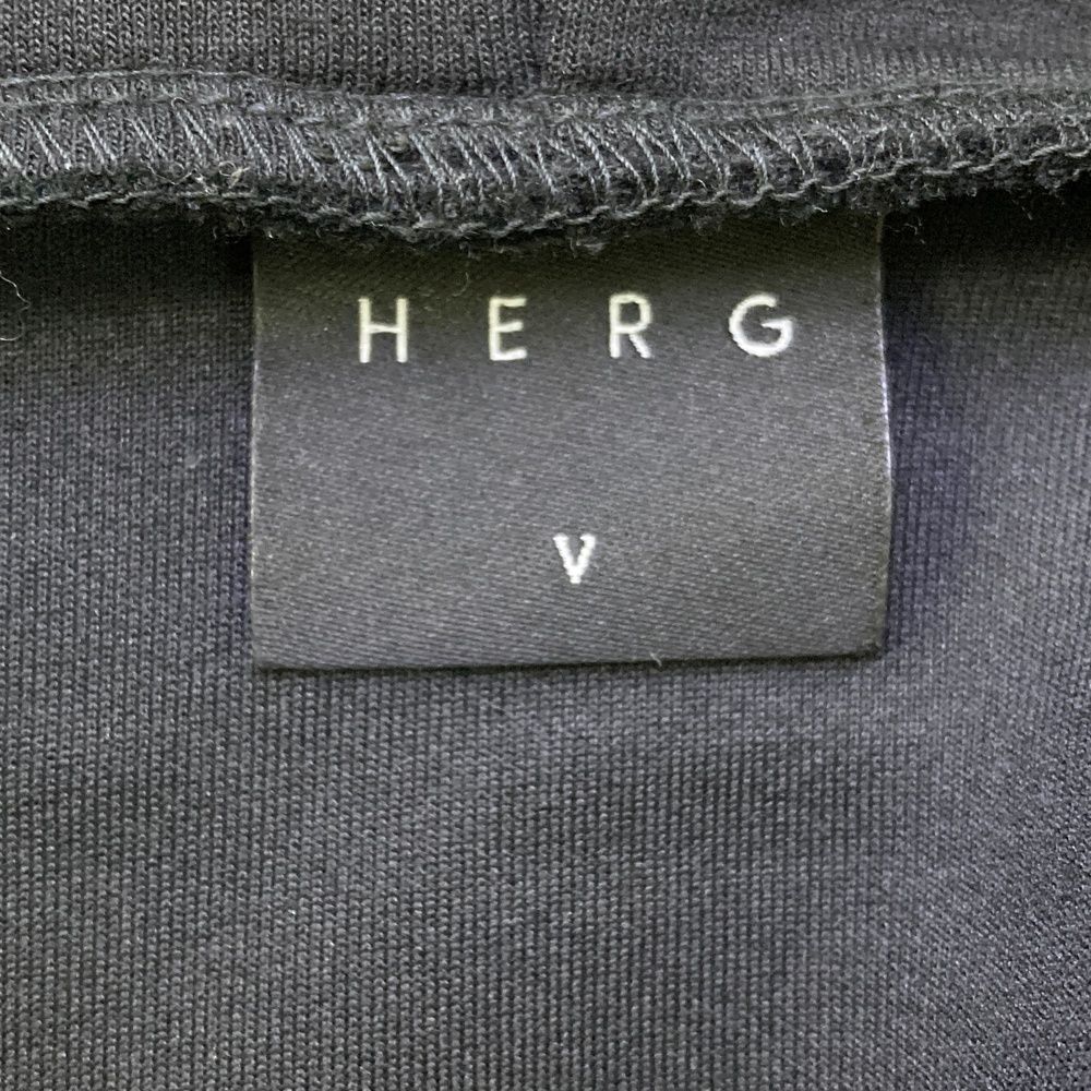 サイズ：5 HERG1 エルグワン ハーフジップ スウェットパーカー