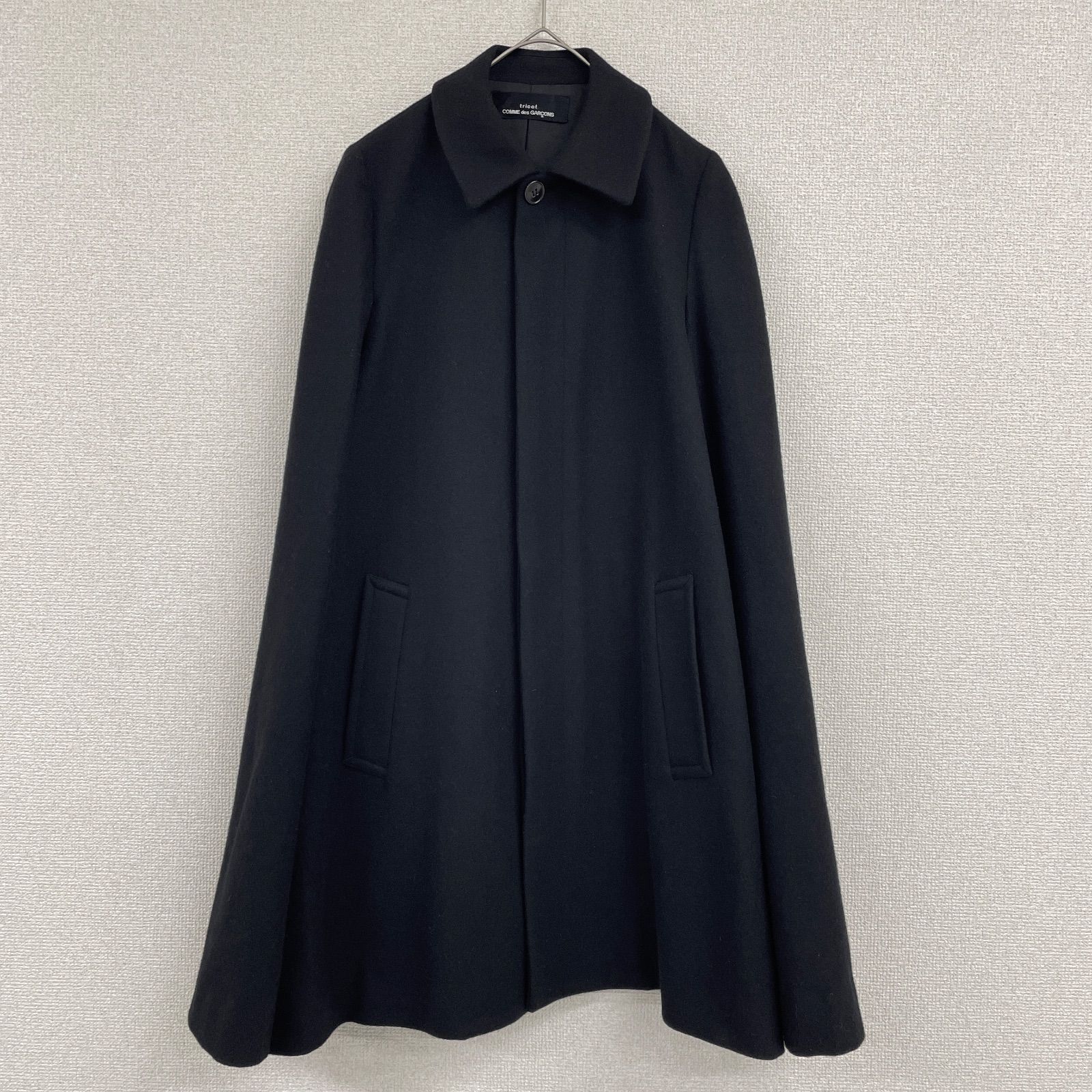 専用 トリコ コムデギャルソン ブラック ドレープポンチョ 専用 トリコ