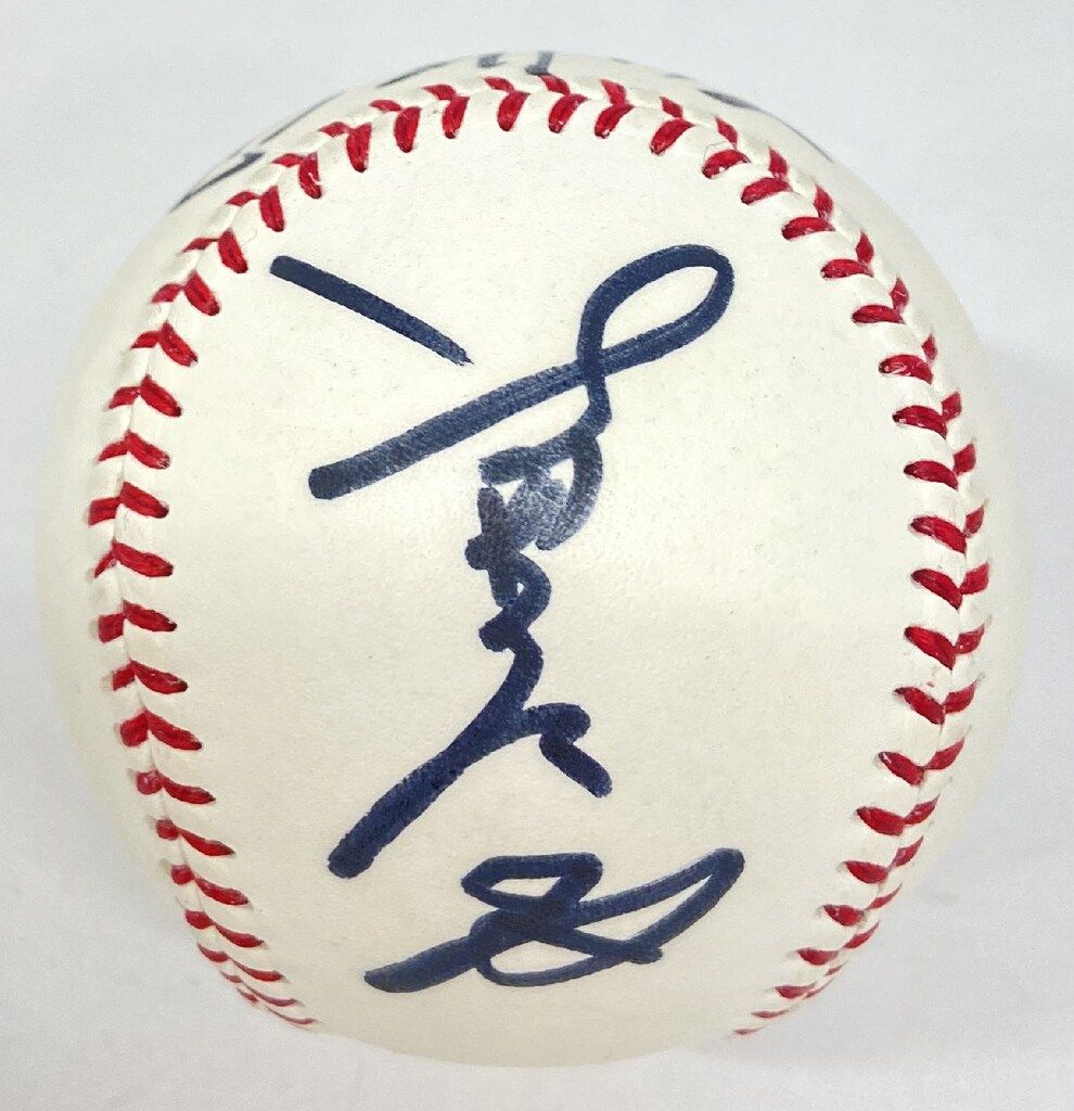 カープ 元コーチ新井宏昌さん直筆サインボール カープ 元コーチ新井