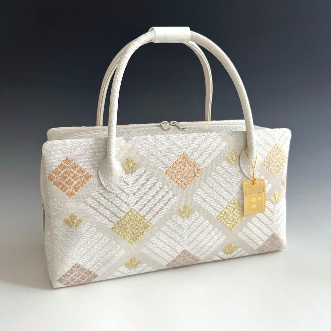 新品未使用 ！！特別セール！！京都 西陣 正絹 帯使用 利休バッグ