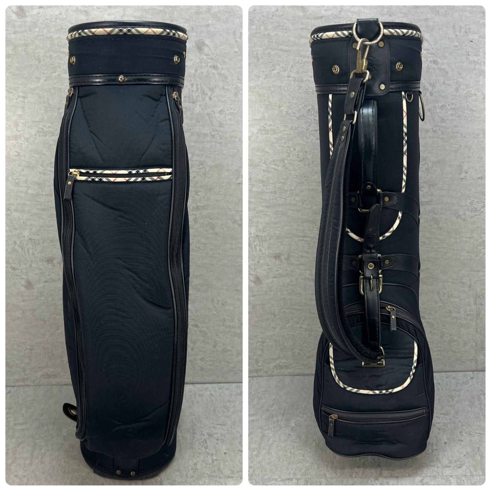 BURBERRY バーバーリー ノバチェック キャディバッグ ゴルフ 8.5型