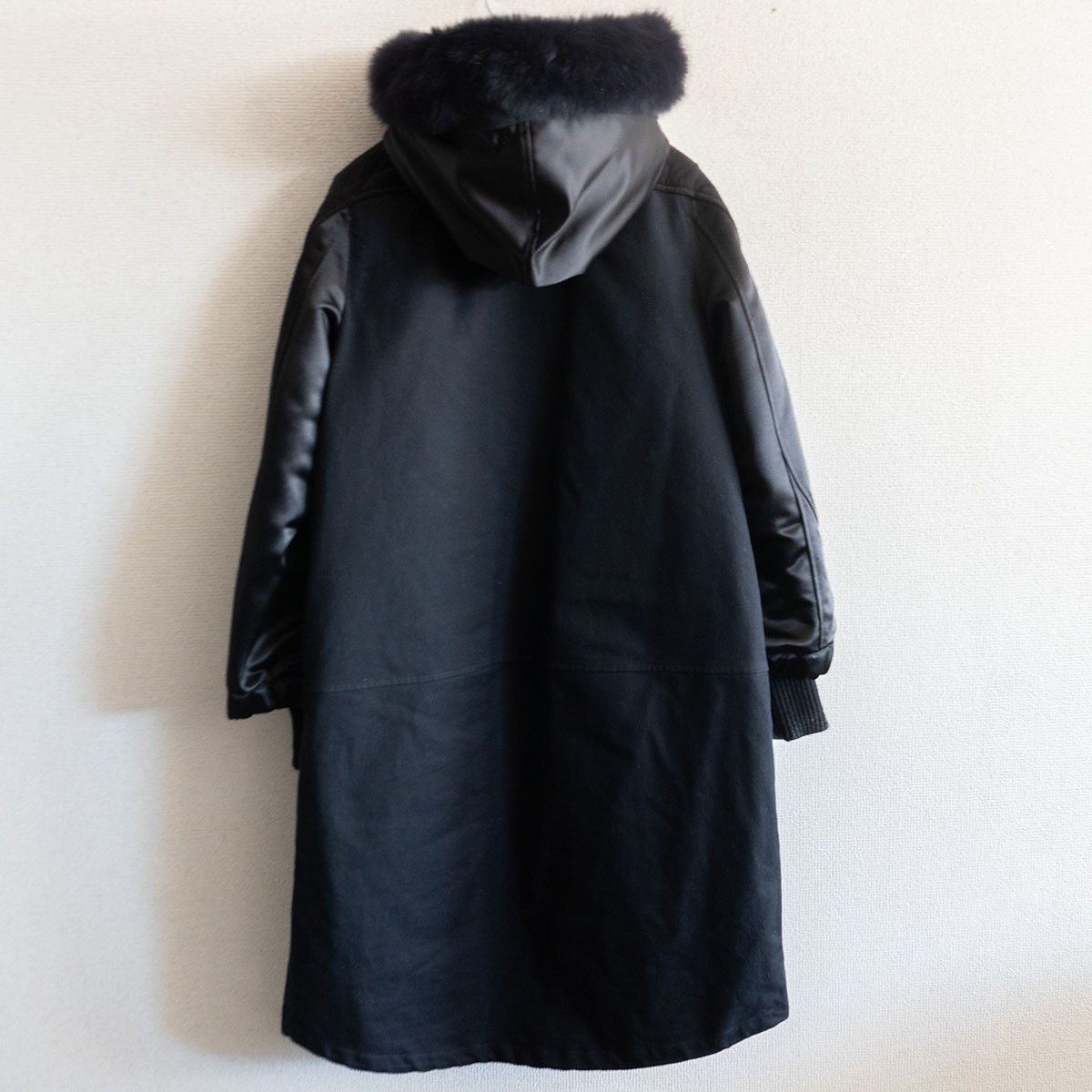 ツモリチサト アマモールモッズコート フォックスファー ライナー