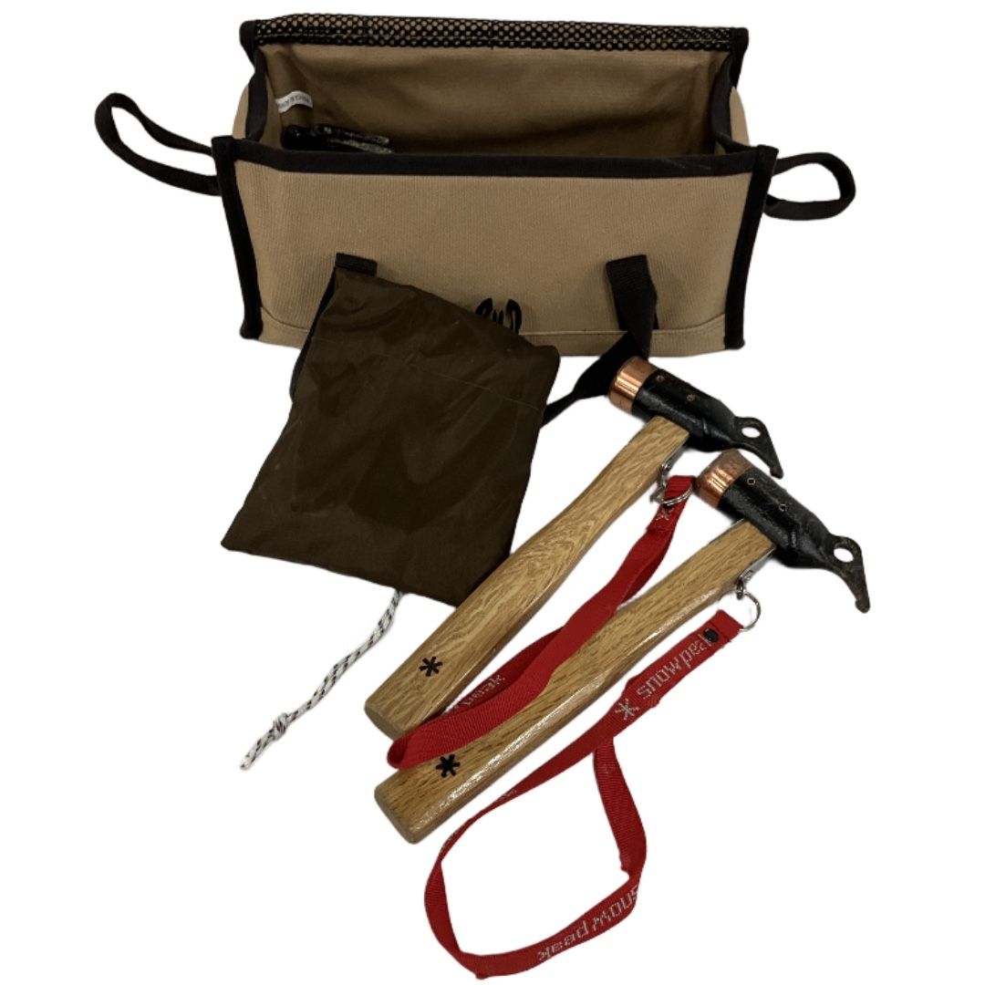 スノーピーク ペグ＆ハンマー＆ケースセット snowpeak ペグ ハンマー