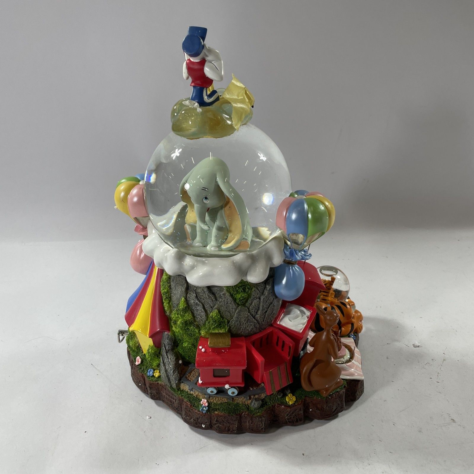 希少 エネスコ ディズニー ダンボ レトロ オルゴール スノードーム