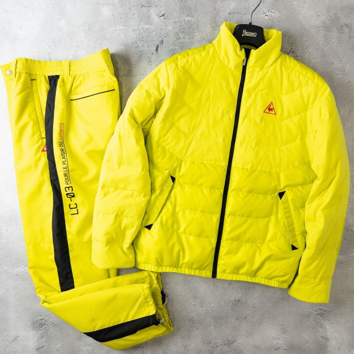 美品 le coq sportif GOLF ルコック スポルティフ ゴルフ ダウン