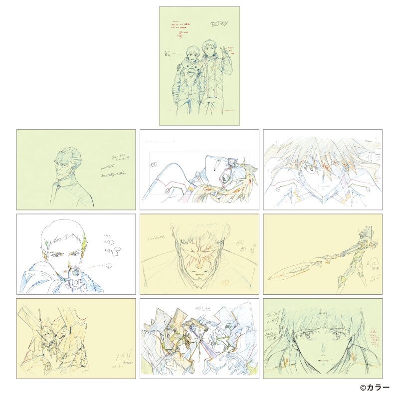 30周年記念展 ALL OF EVANGELION ポストカードBOX 40枚入 ALL OF