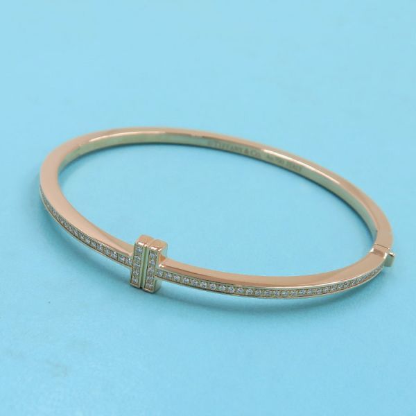 Tワイヤー風 バングル 未使用 保存袋付き Tワイヤー風 バングル 未使用