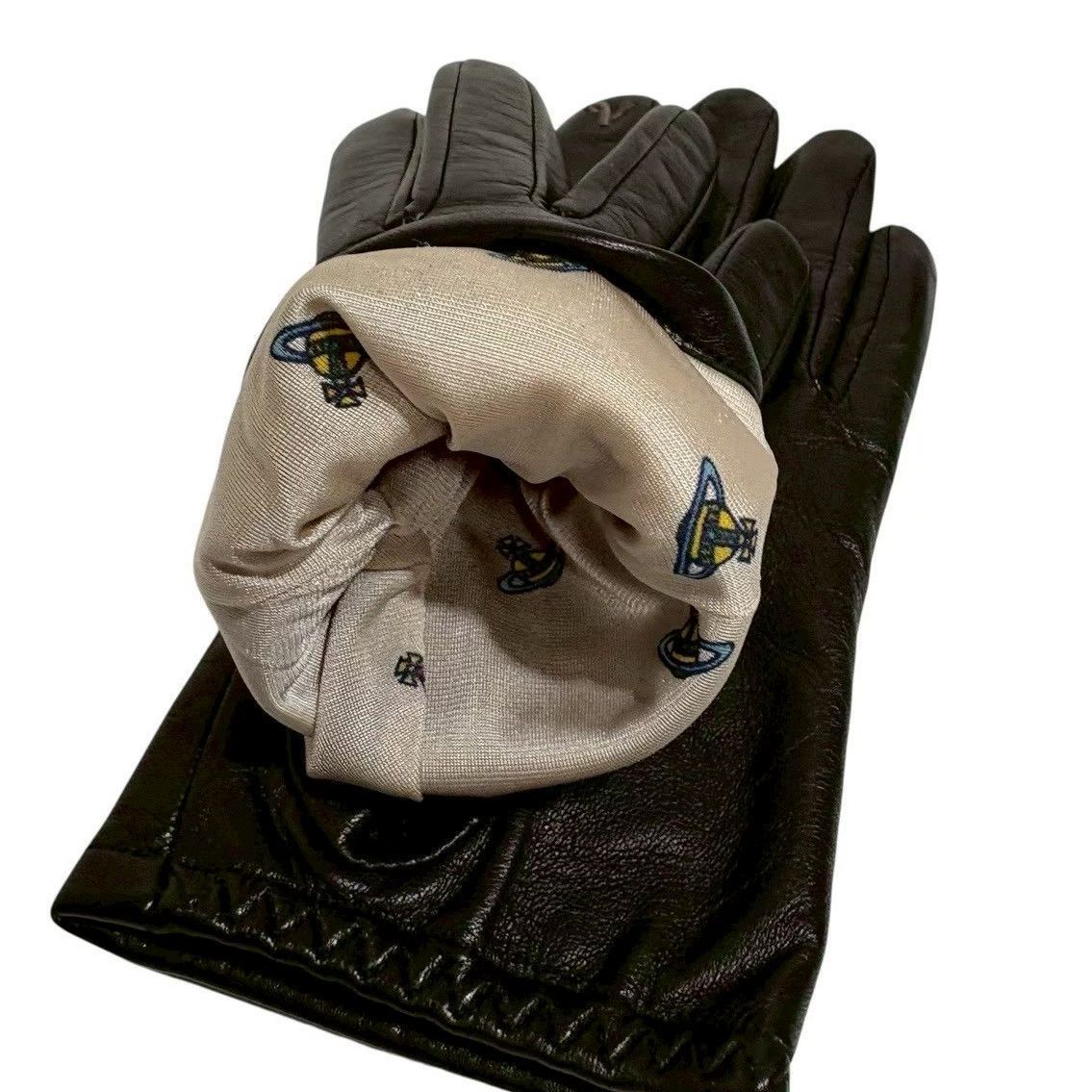 タグ付き・未使用品】 ヴィヴィアン ウエストウッド レザー 手袋