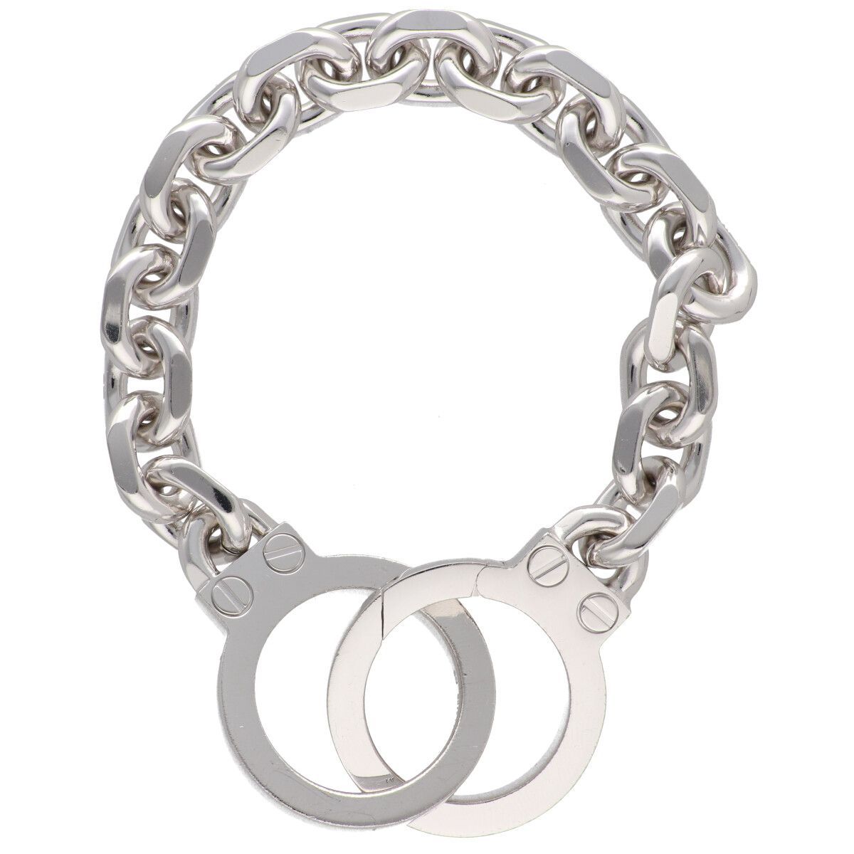 中古】 CELINE セリーヌ ブレスレット 46Y186SIL.36SI チェーン