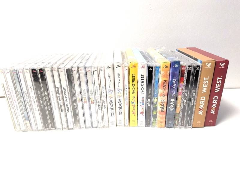 west. CD.DVD.Blu-rayグッズ まとめ売り【28点】 west. CD.DVD.Blu-ray