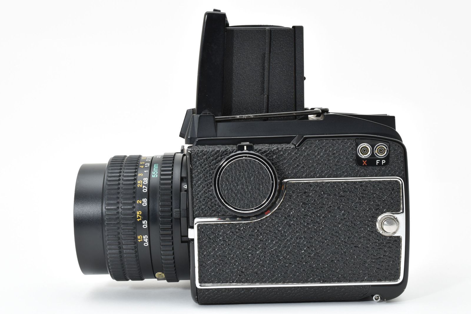 フィルムカメラ Mamiya M645 SEKOR C 1:2.8 80mm 55mm 210 フィルム