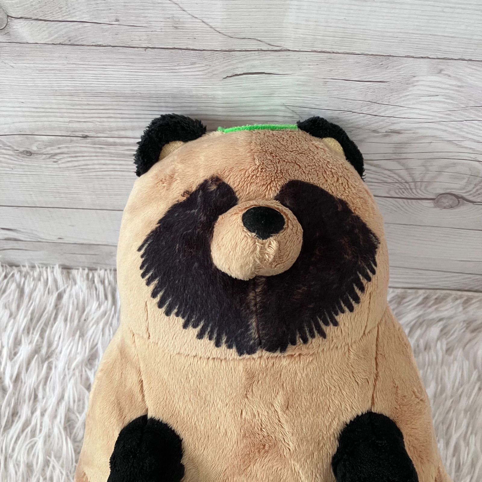 雨と君と BIGぬいぐるみ たぬき R - メルカリ