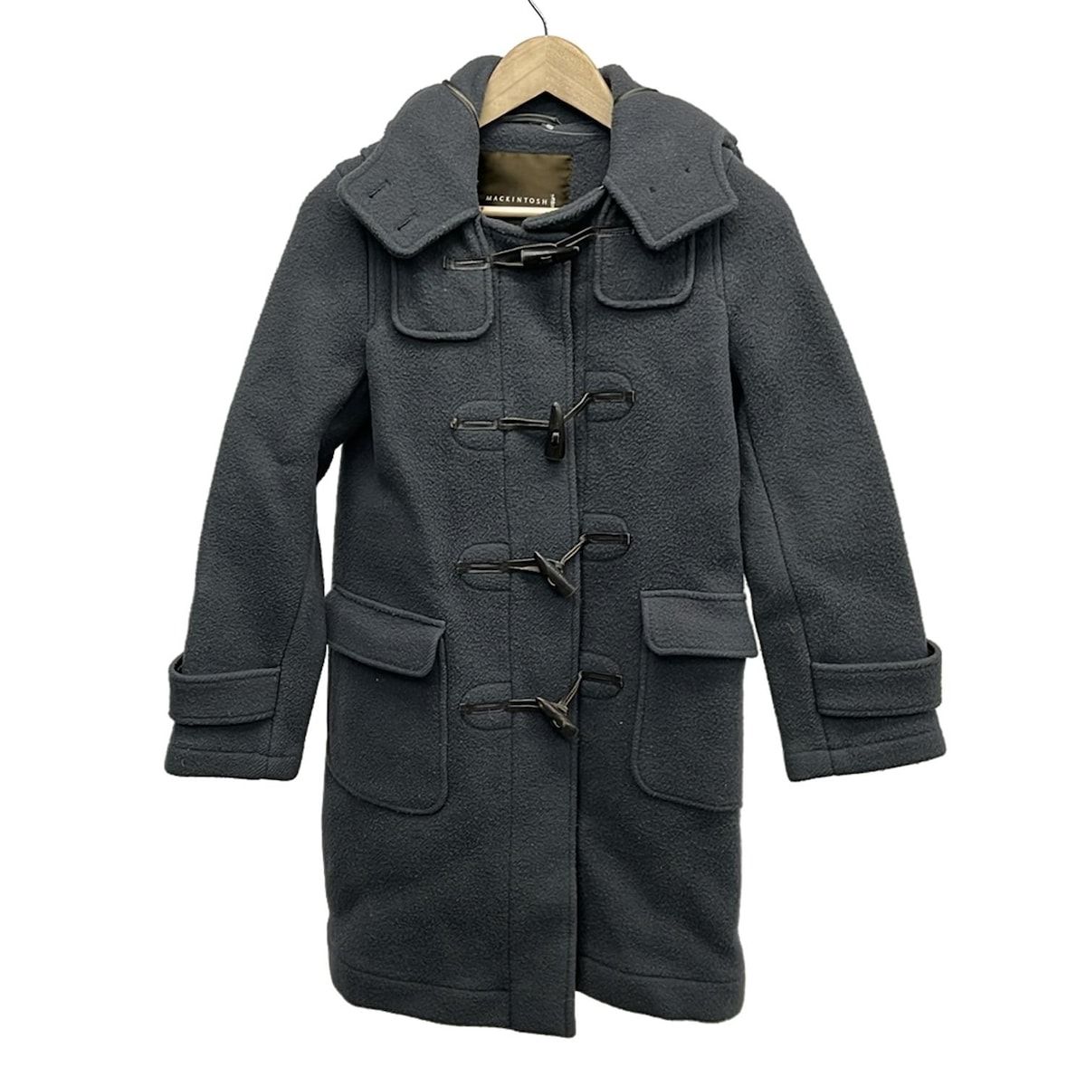 MACKINTOSH ダッフルコート ダークグレー 38 店舗限定】ダッフルコート