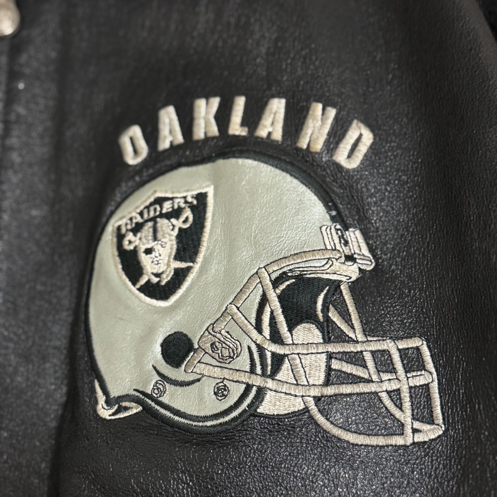 ア*ト様 レイダース NFL カークランド ビンテージ 90s レザー