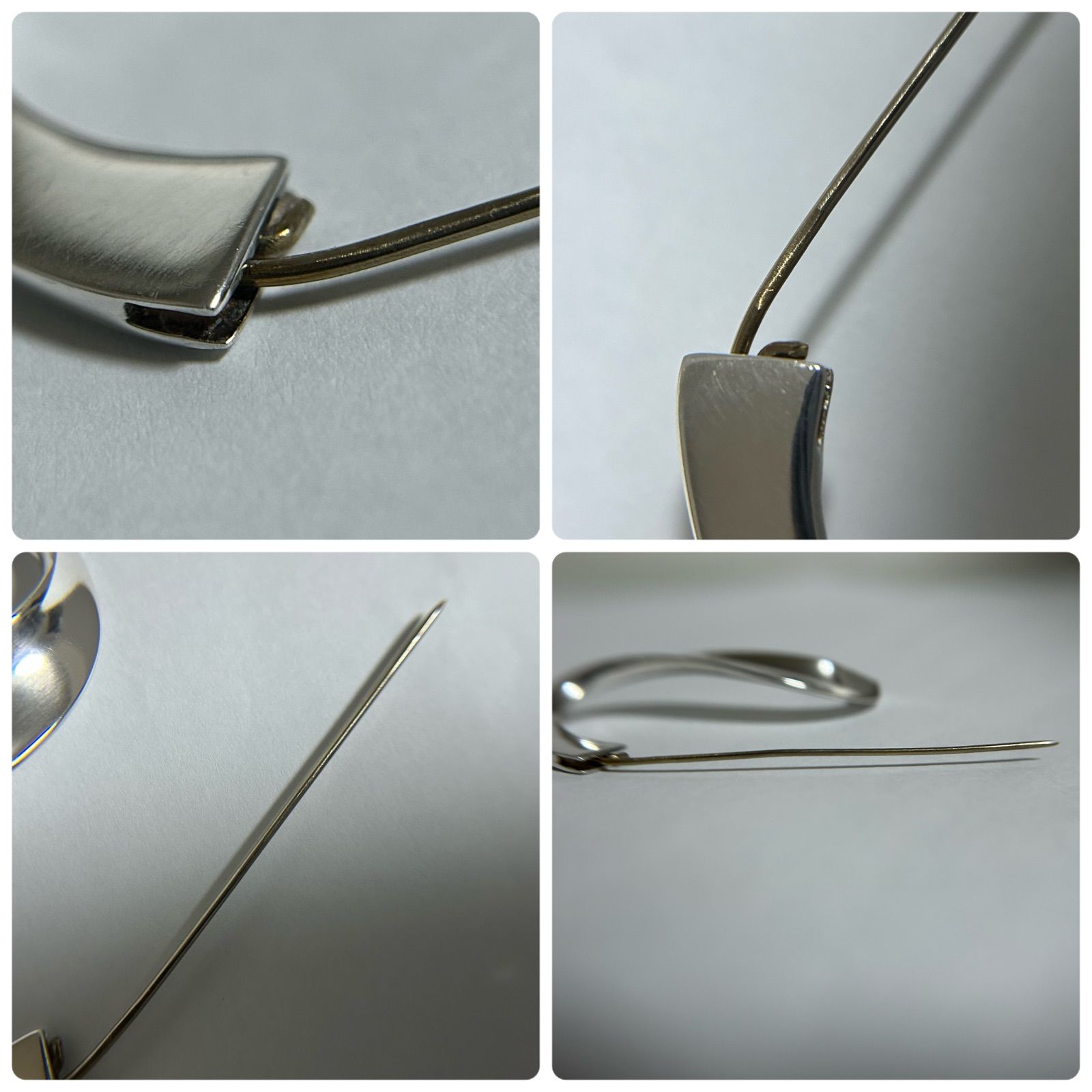 ジョージジェンセン ブローチ Silver 925 HaH ハンスハンセン Georg