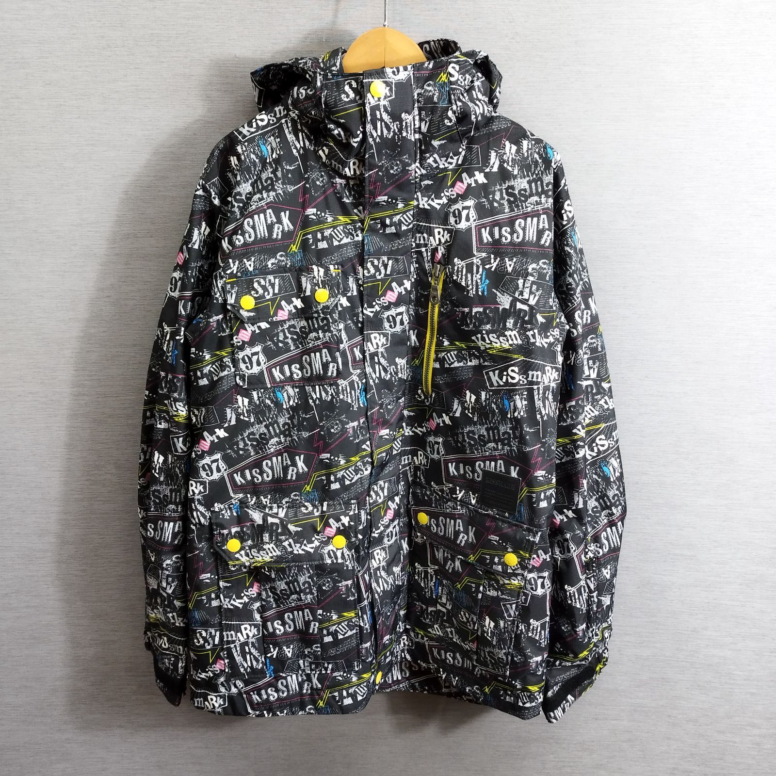 キスマーク ドット柄 スノーボードウェア セット キスマーク ドット柄