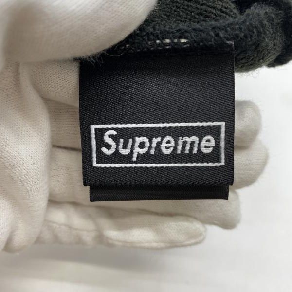 中古】SUPREME×Newera 25FW BOX LOGO BEANIE ブラック シュプリーム[24