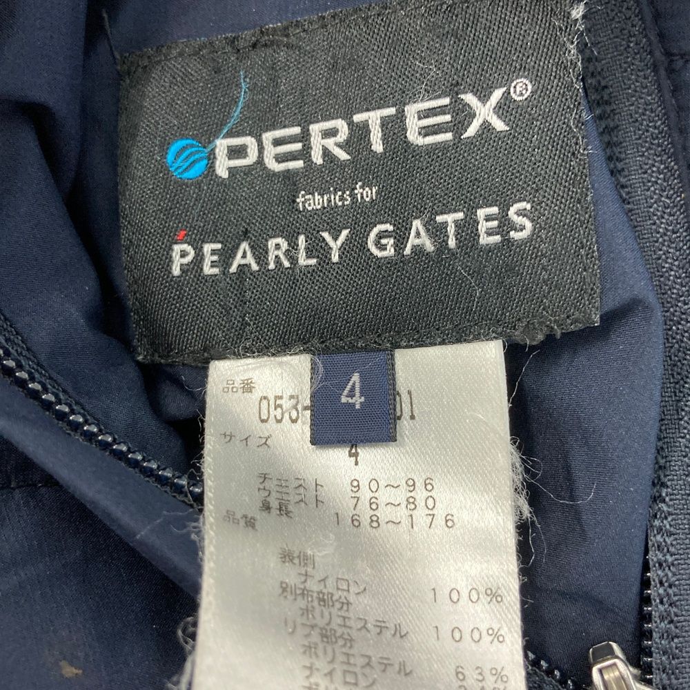 サイズ：4 PEARLY GATES パーリーゲイツ 2WAY リバーシブル中綿