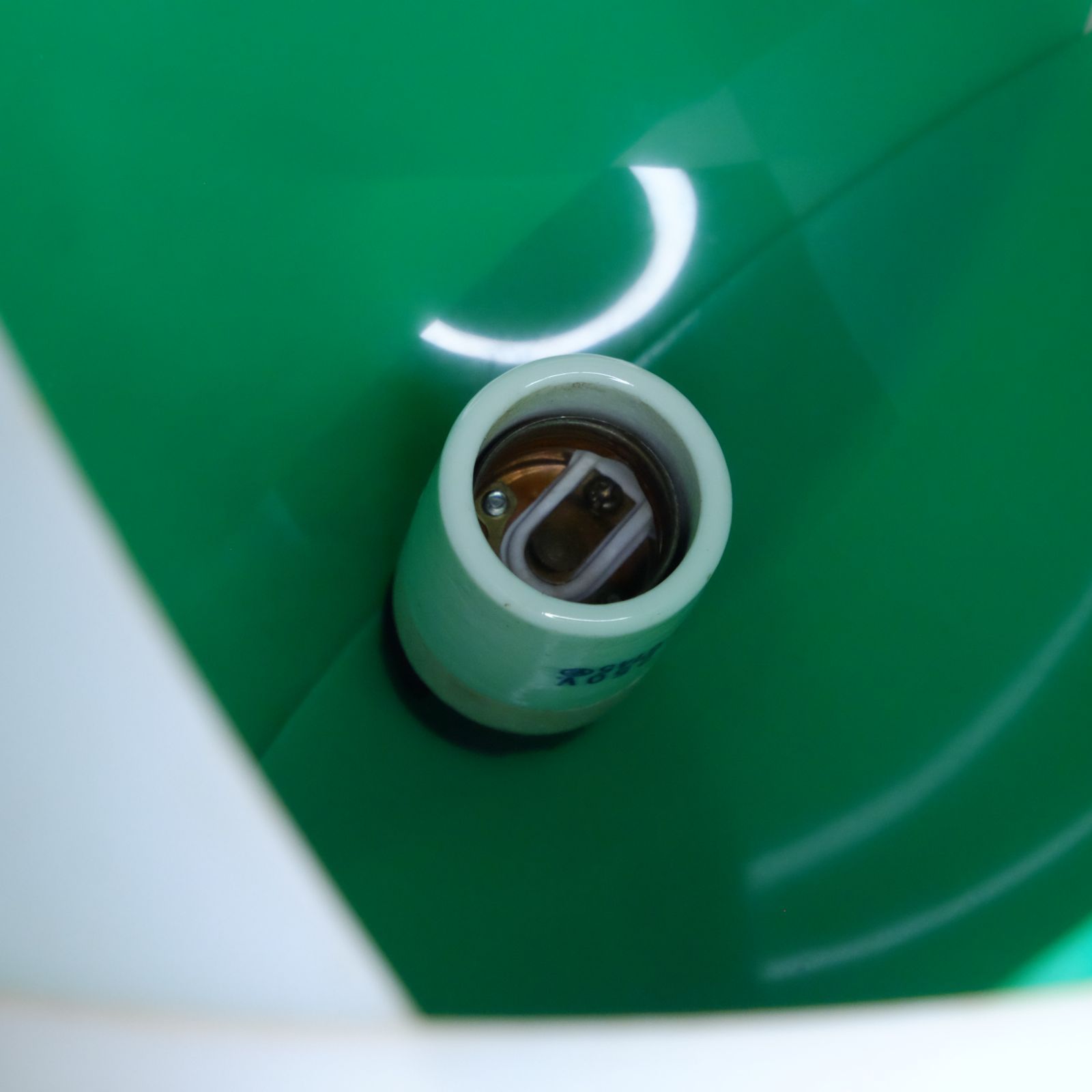 ナショナル 松下電工株式会社 ペンダントランプ チューリップ グリーン