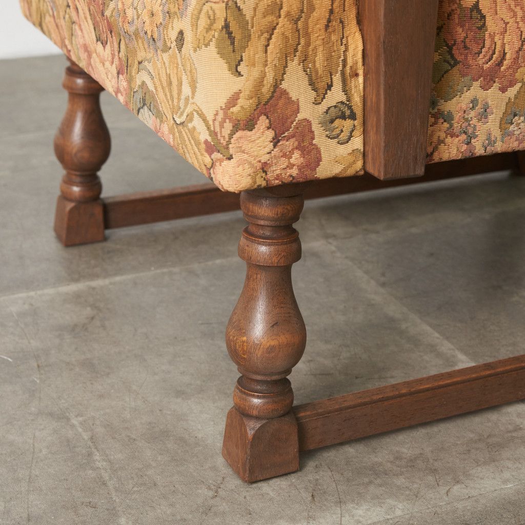 永田良介商店 一人掛け ソファ 肘掛け 椅子 オーク 木製 楢 応接