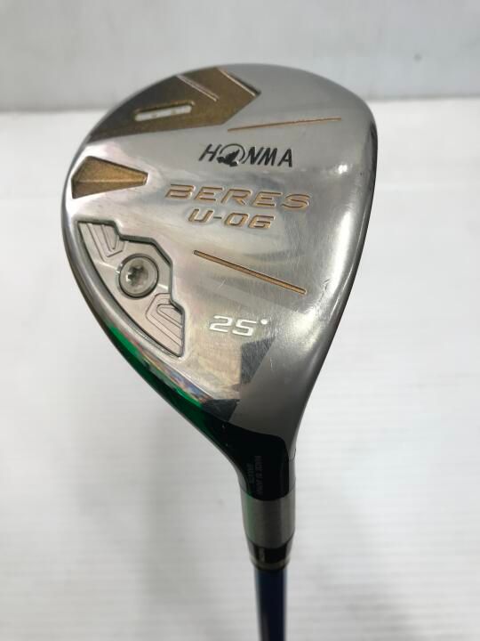 ホンマ ユティリティ BERES U06 5✩ 5番25度、4番22度 ホンマ