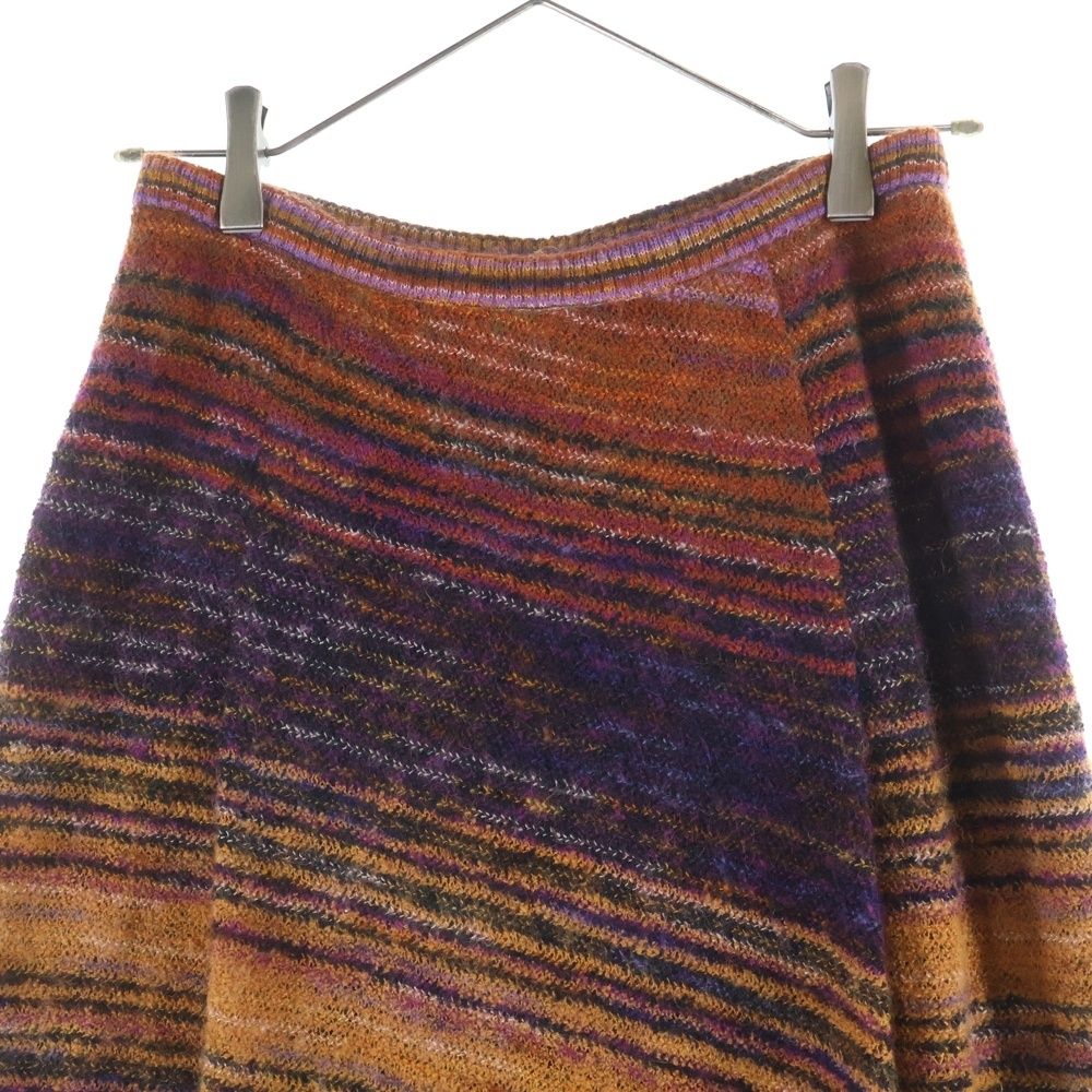 MISSONI ミッソーニ マルチカラー ニットスカート 総柄 イタリア製