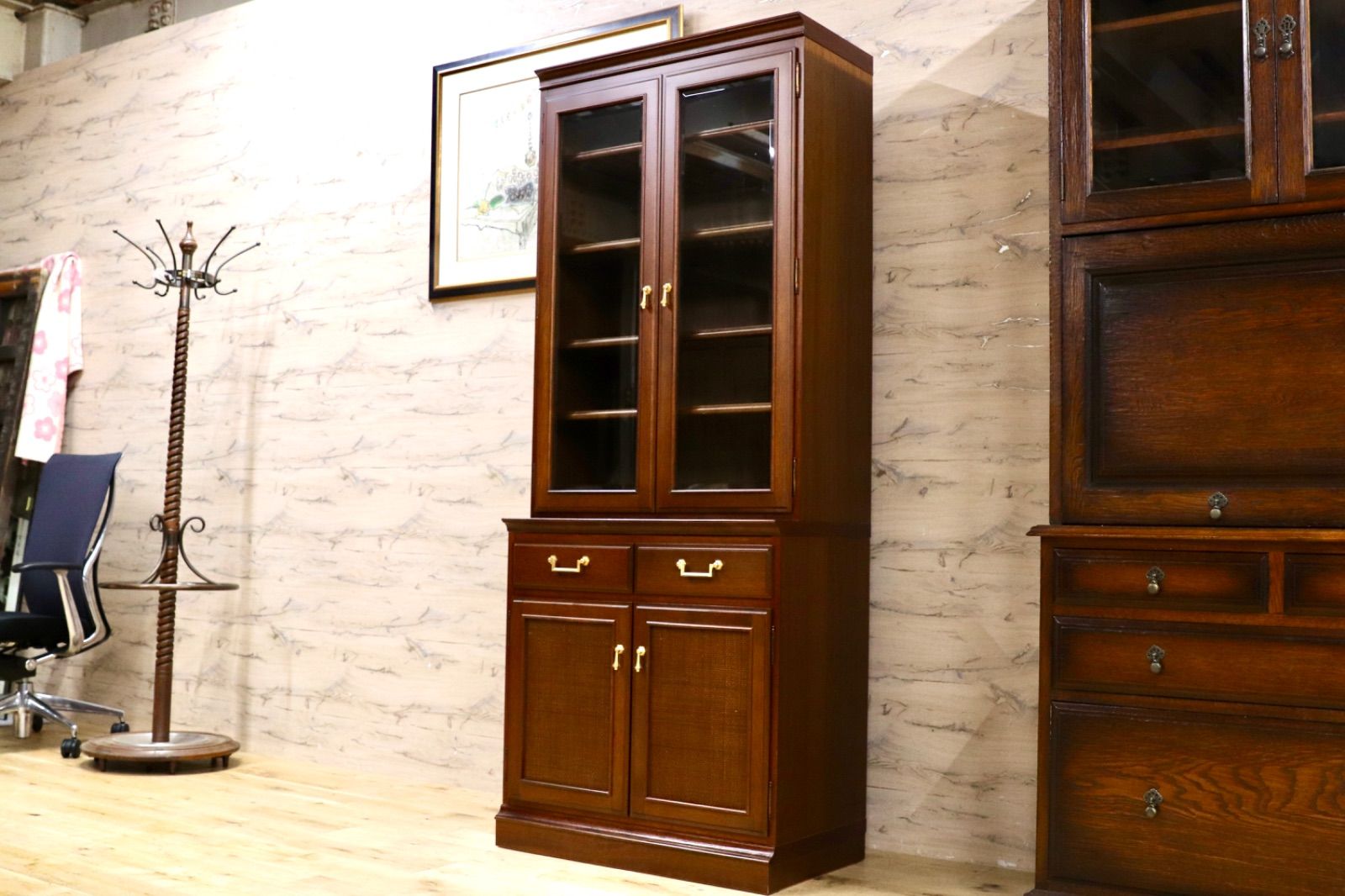 マルニ｜地中海ロイヤル｜マルチキャビネット｜書棚、食器棚、飾り棚