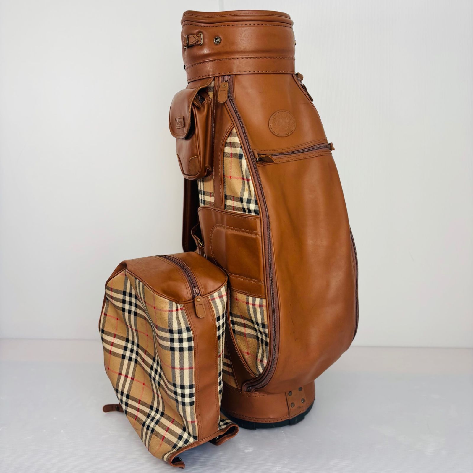Burberrys SPORT バーバリー スポーツ ノヴァチェック 8.5型 キャディ