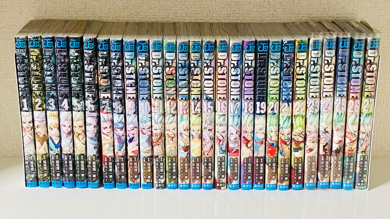 ドクターストーン Dr.stone 1-27巻完結セット - メルカリ