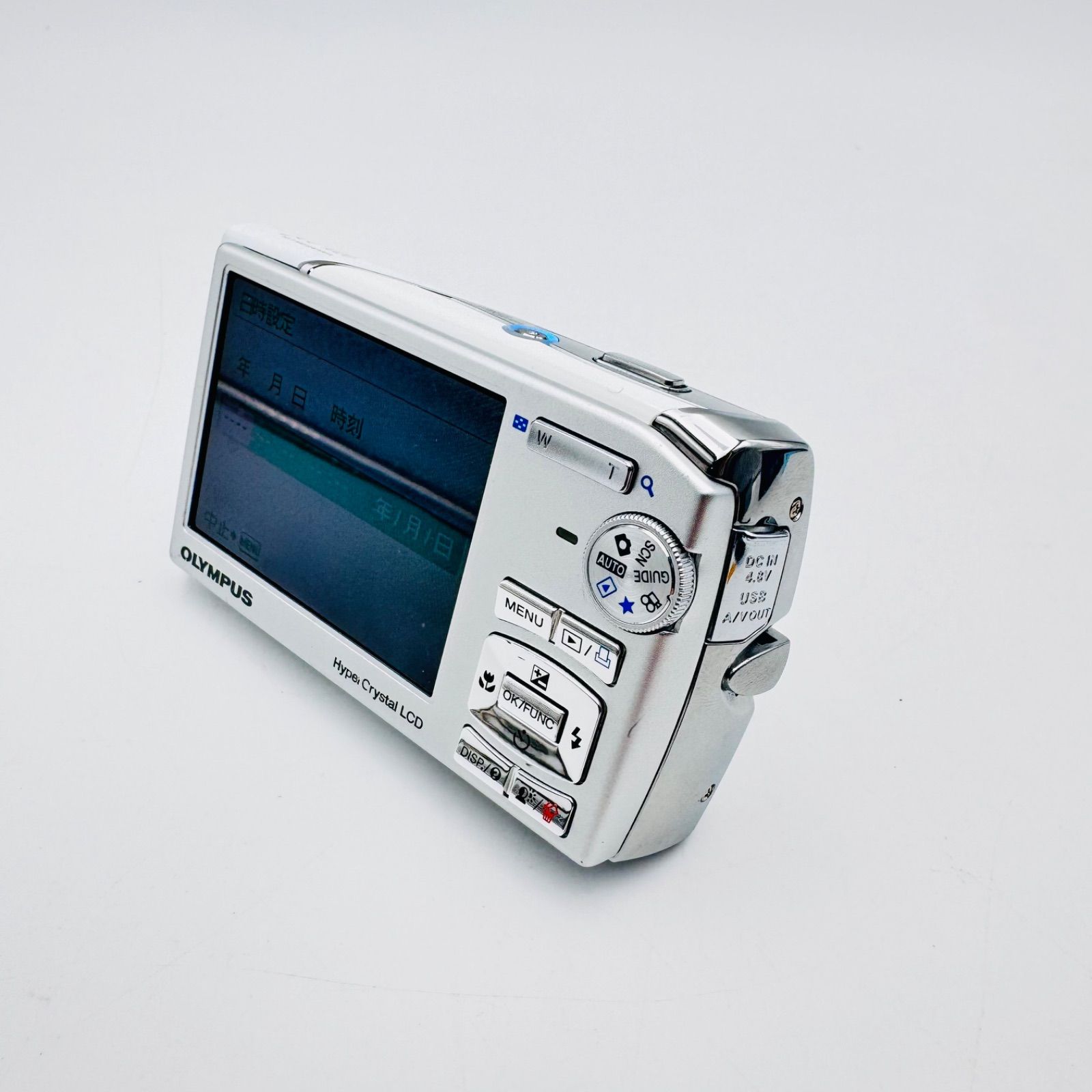 OLYMPUS μ1020 デジタルカメラ ブルー 外箱 メモリカード OLYMPUS