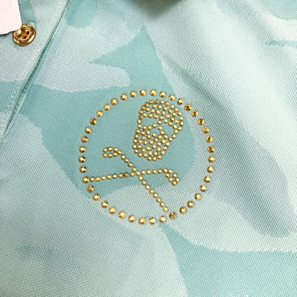 新品】マークアンドロナ ポロシャツ ゴルフウェア 半袖迷彩柄