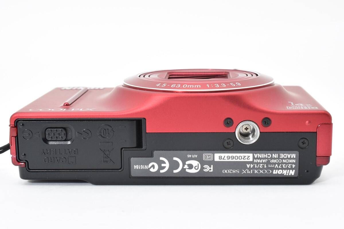 Nikon COOLPIX S8200 レッド【ジャンク】 ☆ニコン Nikon COOLPIX