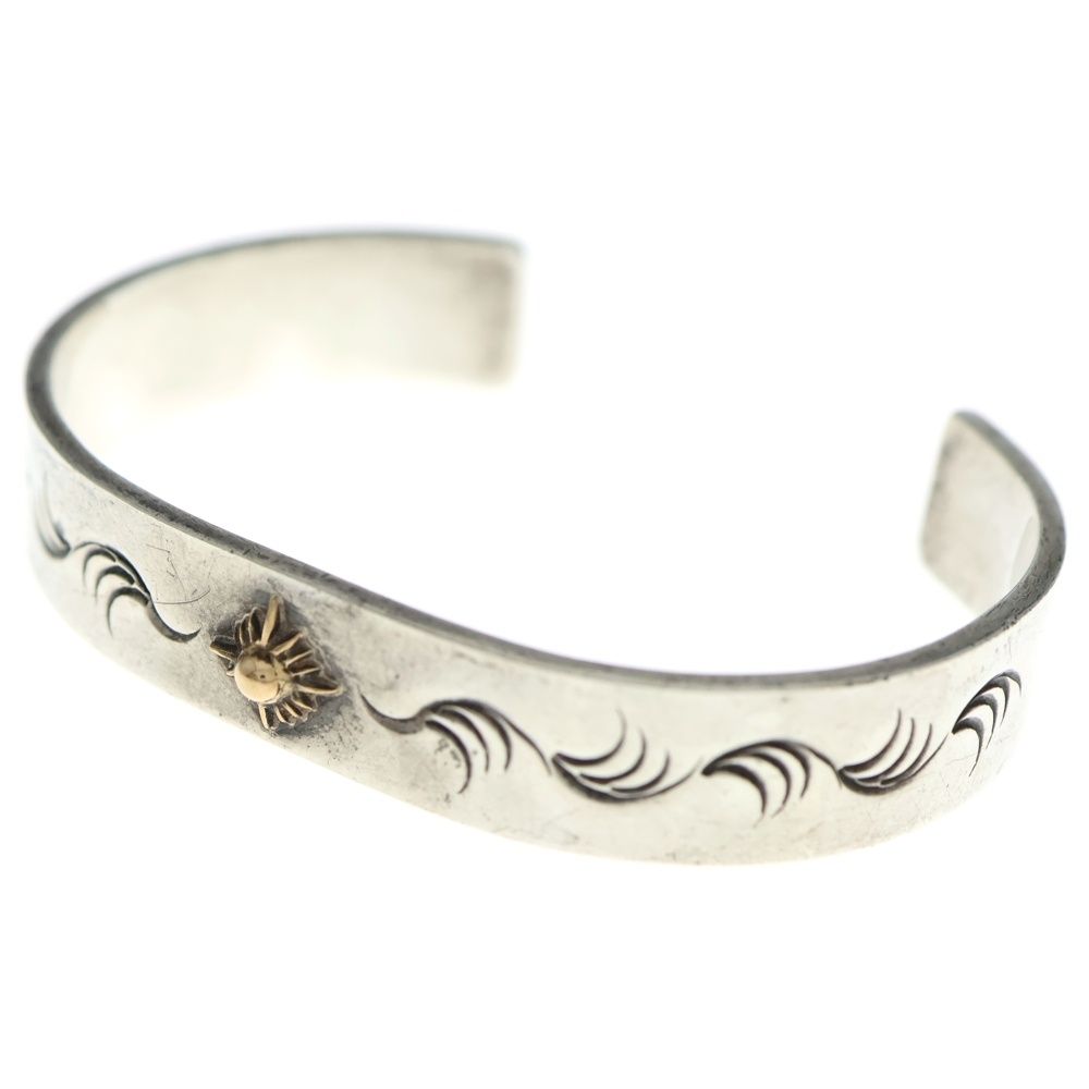 ARIZONA FREEDOM (アリゾナフリーダム) 太陽神 唐草 平打ちバングル