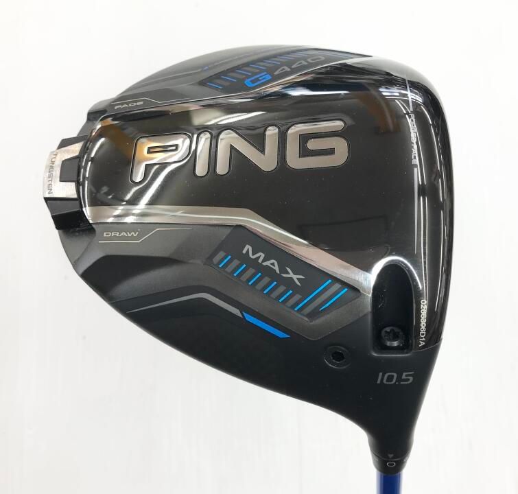ピン G440 MAX 10.5度 ALTA J CB BLUE SRフレックス ドライバー 中古
