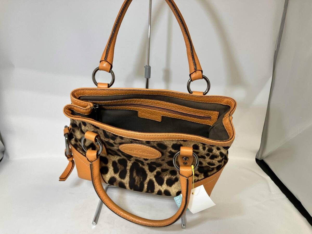 DOLCE & GABBANA ドルチェ&ガッバーナ ハンドバッグ トートバッグ 豹柄