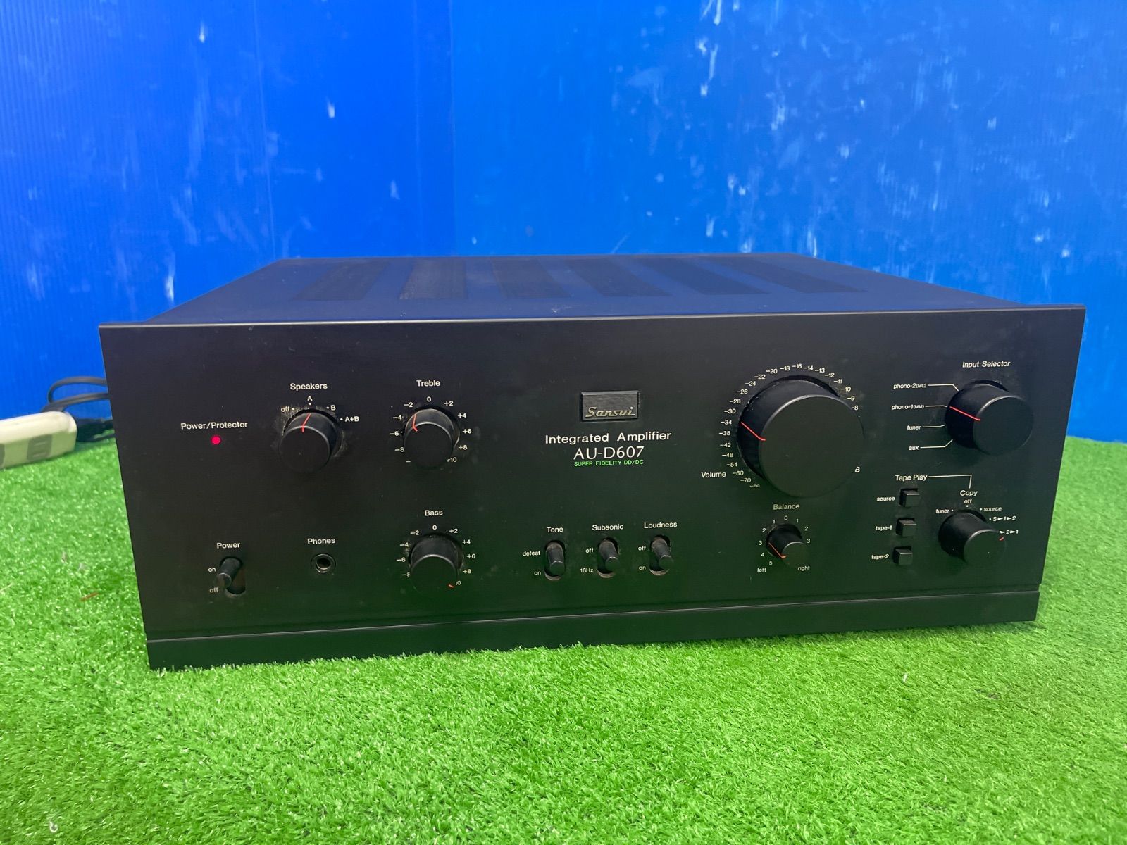 Y786☆SANSUI プリメインアンプ サンスイ AU-D607 動作品 送料無料