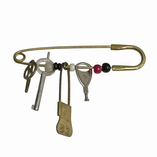 アンダーカバー UNDERCOVER 25AW decorative safety pin アンティーク