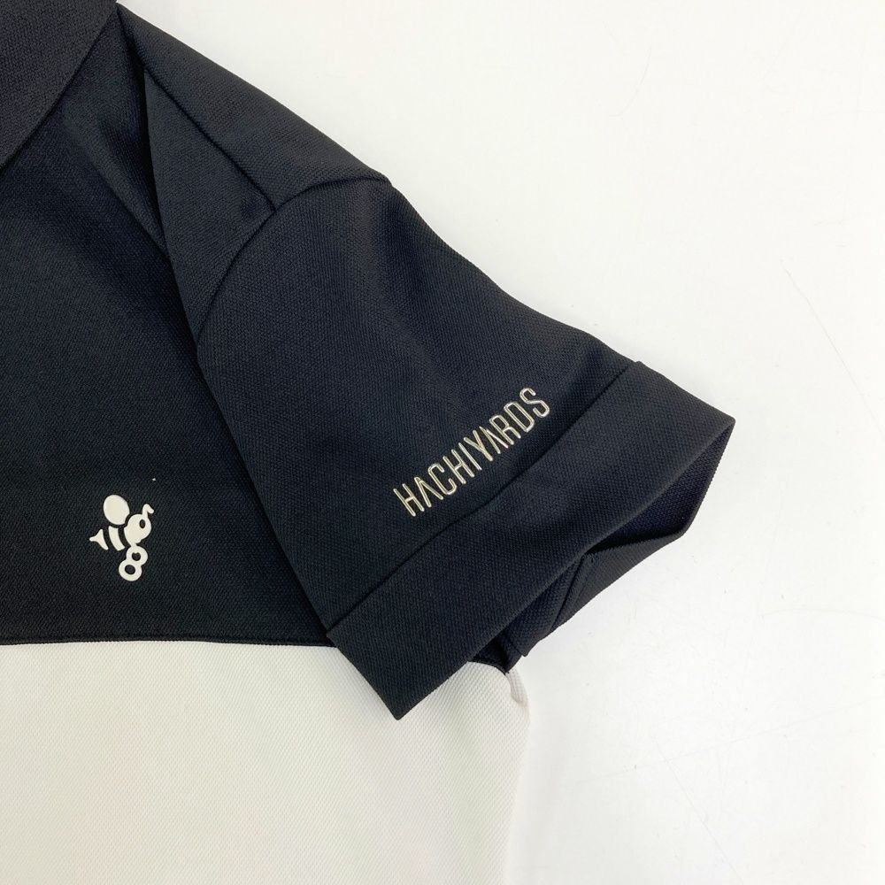 8YARDS ハチヤーズ ポロシャツ メンズ L ロゴ ゴルフ 半袖 8YARDS