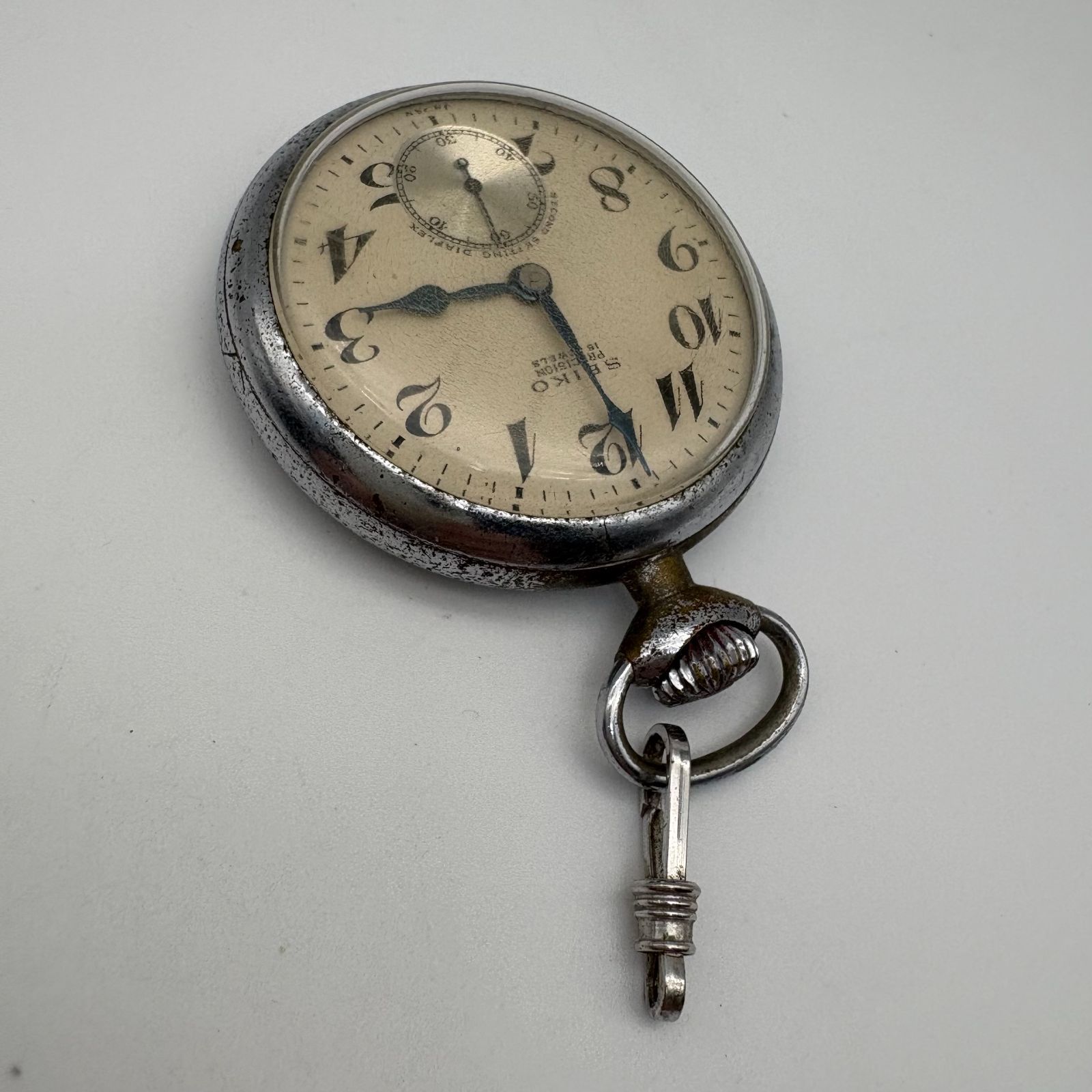 ジャンク】SEIKO PRECISION 15JEWELS 懐中時計 国鉄 昭 31 鉄道時計