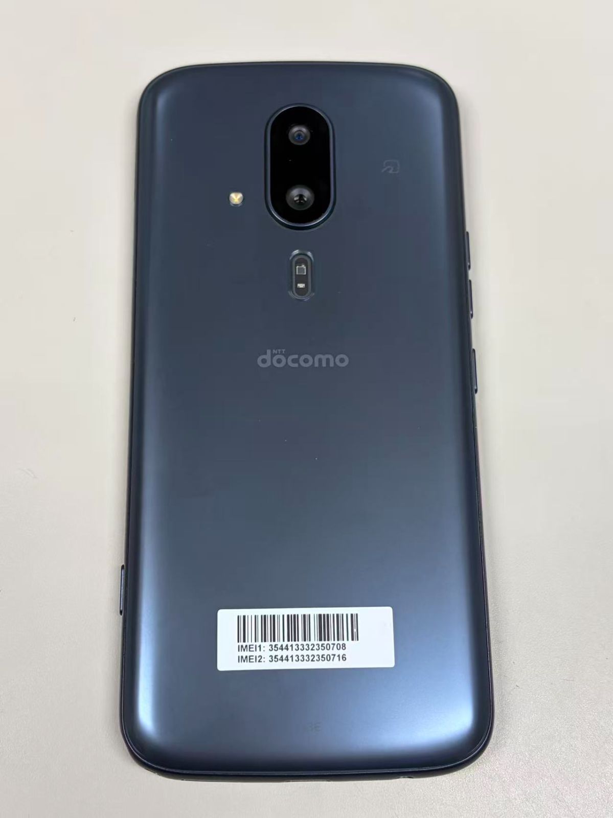 極美品 docomo らくらくスマートフォン F-53E ネイビー - メルカリ