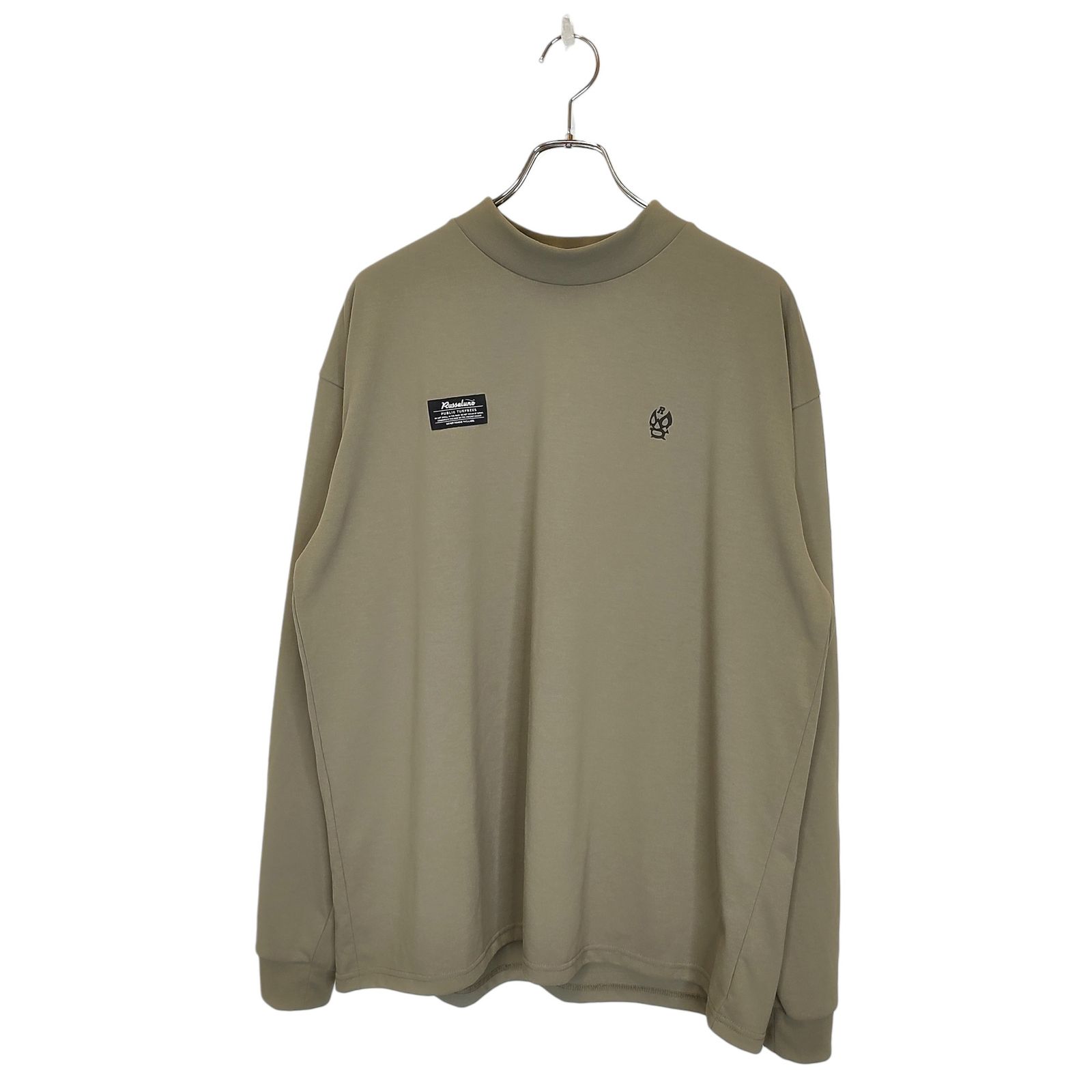 RUSSELUNO ラッセルノ ゴルフ 23AW L/S MOCKNECK SHIRT カタカナ