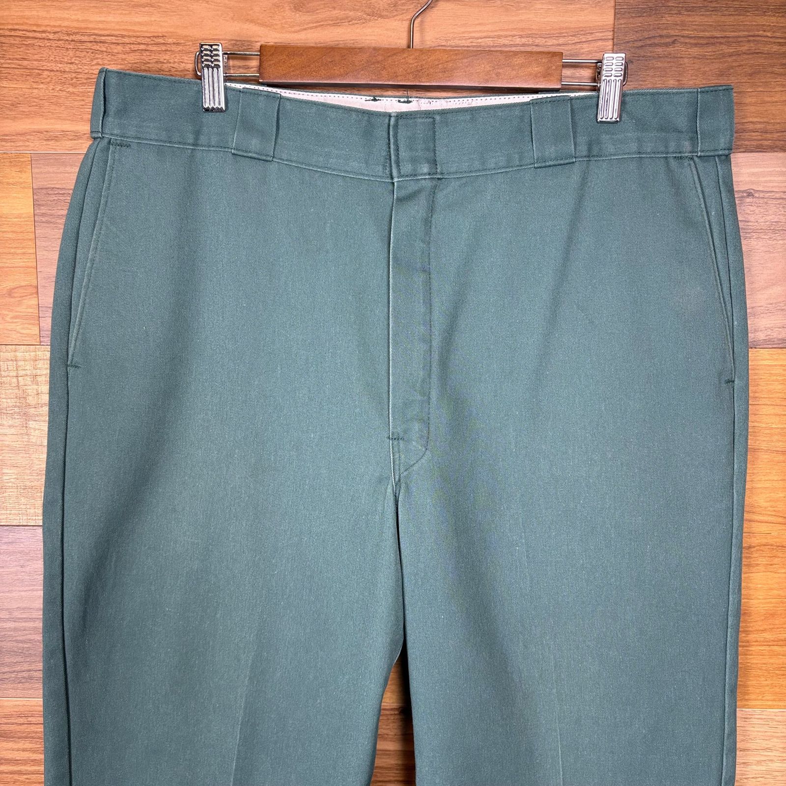 USA製 80s Dickies ディッキーズ チビタグ ワーク パンツ サイズ 38×31