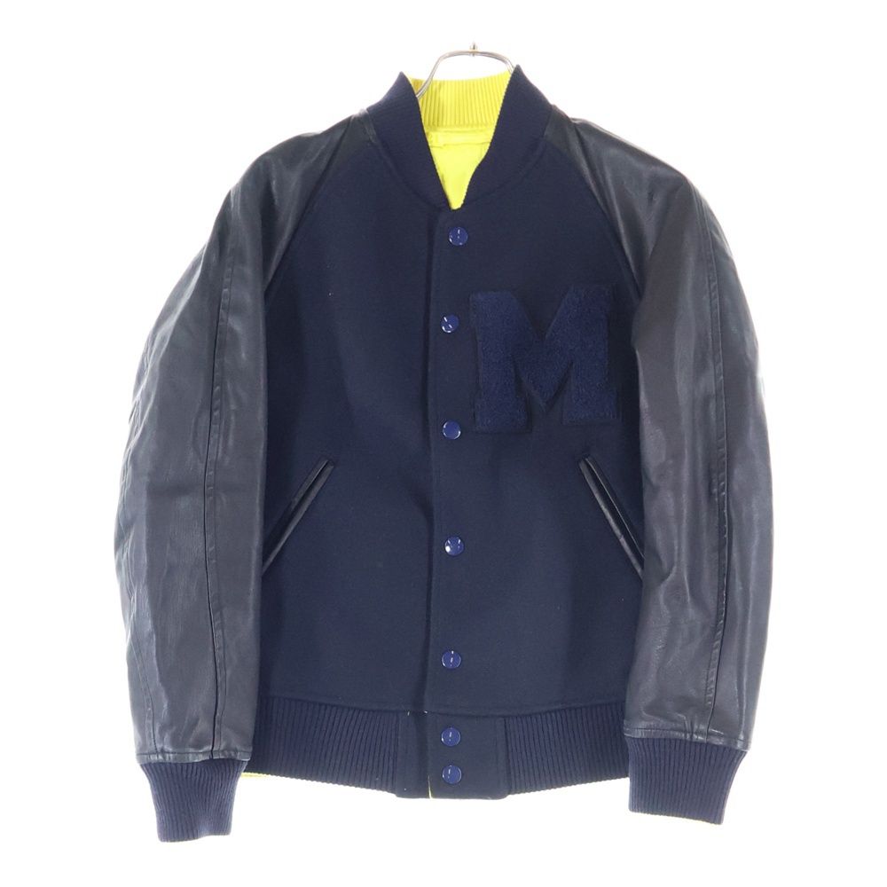 MIHARA YASUHIRO (ミハラヤスヒロ) 袖レザー切り替え リバーシブル