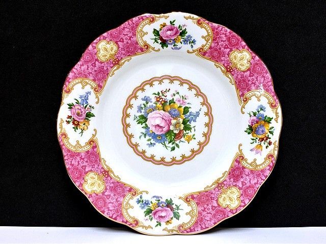 ロイヤルアルバート レディーカーライル デザートプレート 18cm 花柄