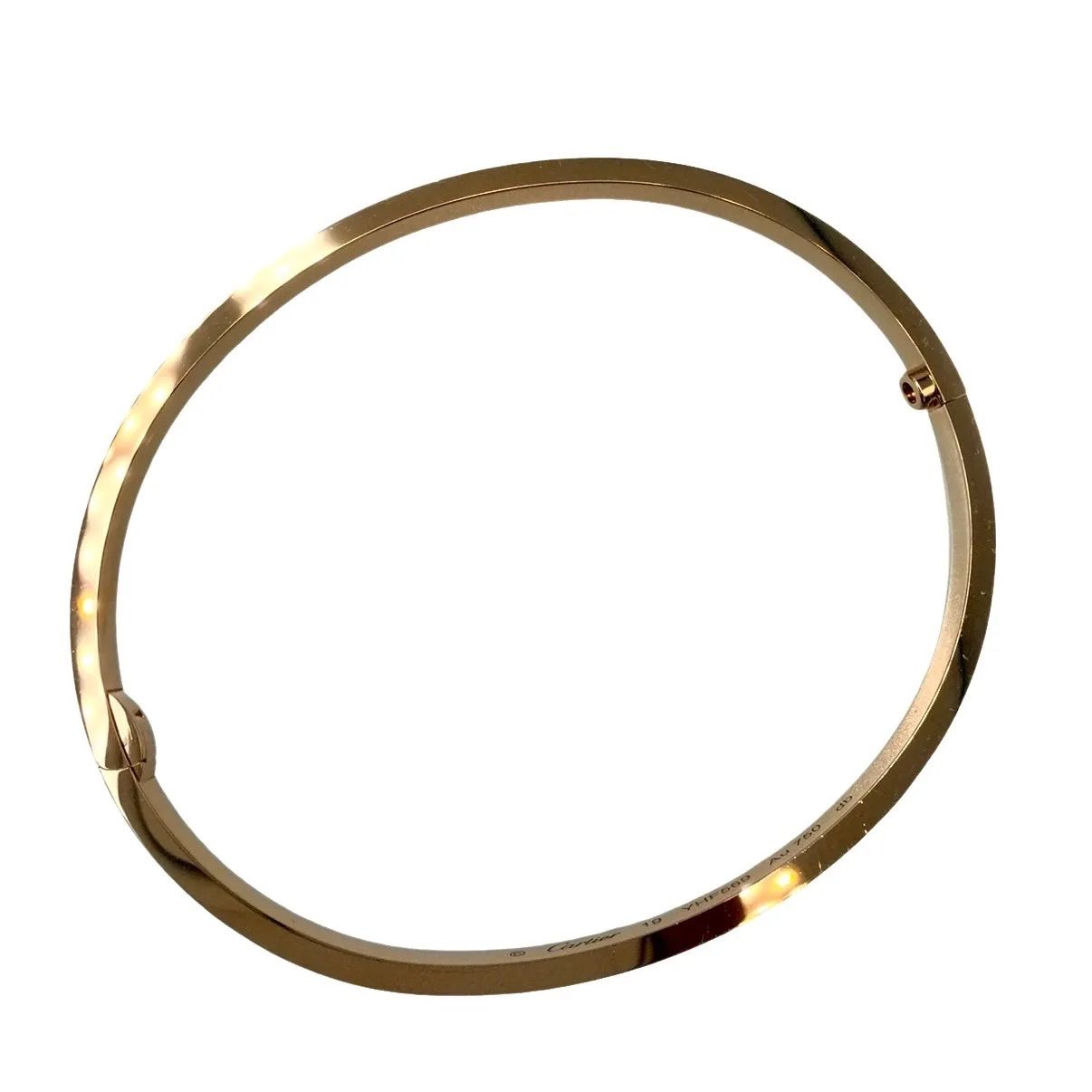 Cartier カルティエ ラブブレス SM #19 K18 PG Au750 - メルカリ