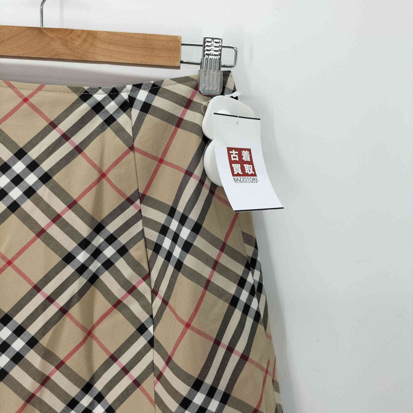 バーバリーブルーレーベル BURBERRY BLUE LABEL ノバチェック フレア