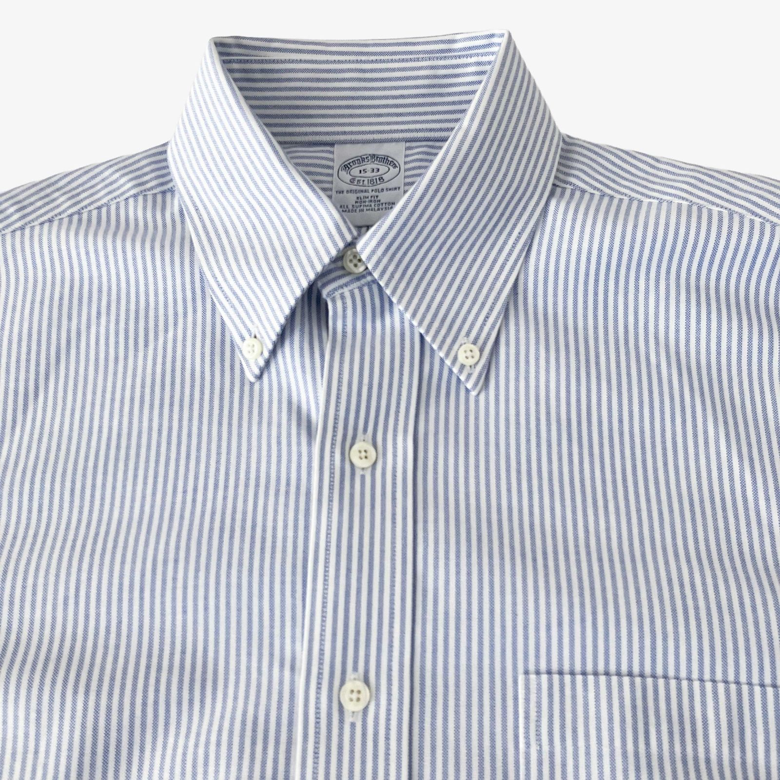 15-33】Brooks Brothers(ブルックスブラザーズ) ノンアイロンシャツ
